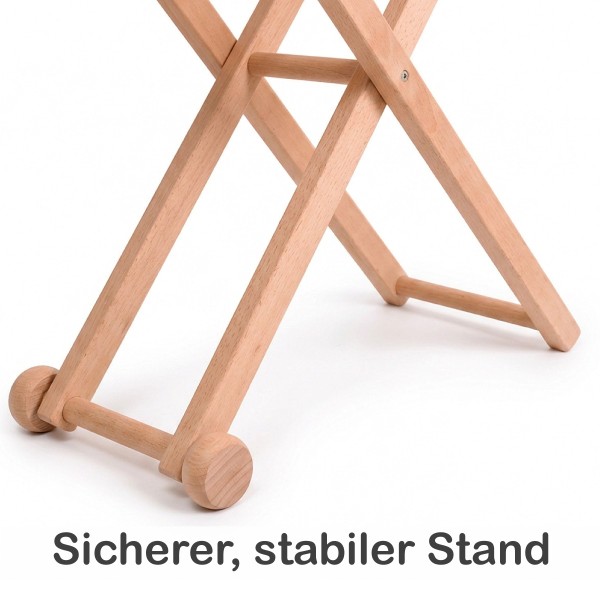 Kinder Bügelbrett mit sicherem und stabilem Stand
